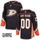 Lasten Anaheim Ducks Custom Pelipaita Musta Authentic