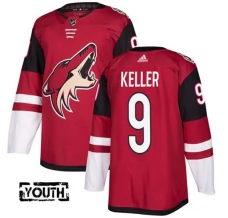Lasten Arizona Coyotes Clayton Keller 9 Pelipaita Maroon Authentic