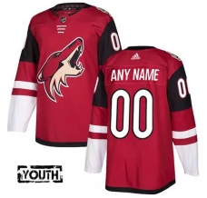 Lasten Arizona Coyotes Custom Pelipaita Maroon Authentic