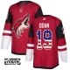 Lasten Arizona Coyotes Shane Doan 19 Pelipaita USA Flag Fashion Punainen Authentic