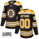Lasten Boston Bruins Custom Pelipaita Musta Authentic