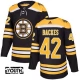 Lasten Boston Bruins David Backes 42 Pelipaita Musta Authentic