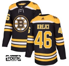Lasten Boston Bruins David Krejci 46 Pelipaita Musta Authentic