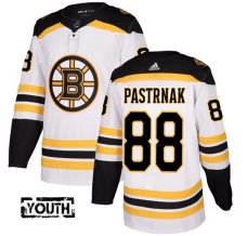 Lasten Boston Bruins David Pastrnak 88 Pelipaita Valkoinen Authentic