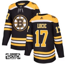 Lasten Boston Bruins Milan Lucic 17 Pelipaita Musta Authentic