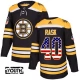 Lasten Boston Bruins Tuukka Rask 40 Pelipaita USA Flag Fashion Musta Authentic