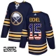 Lasten Buffalo Sabres Jack Eichel 15 Pelipaita USA Flag Fashion Navy Authentic