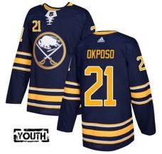 Lasten Buffalo Sabres Kyle Okposo 21 Pelipaita Navy Authentic