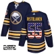 Lasten Buffalo Sabres Rasmus Ristolainen 55 Pelipaita USA Flag Fashion Navy Authentic