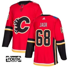 Lasten Calgary Flames Jaromir Jagr 68 Pelipaita Punainen Authentic