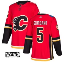 Lasten Calgary Flames Mark Giordano 5 Pelipaita Punainen Authentic