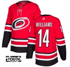 Lasten Carolina Hurricanes Justin Williams 14 Pelipaita Punainen Authentic