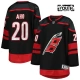Lasten Carolina Hurricanes Sebastian Aho 20 Pelipaita Musta Premier Koti