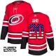 Lasten Carolina Hurricanes Sebastian Aho 20 Pelipaita USA Flag Fashion Punainen Authentic