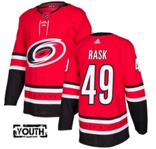Lasten Carolina Hurricanes Victor Rask 49 Pelipaita Punainen Authentic