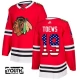 Lasten Chicago Blackhawks Jonathan Toews 19 Pelipaita USA Flag Fashion Punainen Authentic