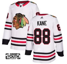 Lasten Chicago Blackhawks Patrick Kane 88 Pelipaita Valkoinen Authentic