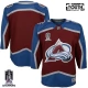 Lasten Colorado Avalanche Blank Pelipaita 2022 Stanley Cup Champions Patch Burgundy Premier Koti