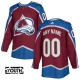 Lasten Colorado Avalanche Custom Pelipaita Burgundy Authentic