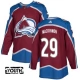 Lasten Colorado Avalanche Nathan MacKinnon 29 Pelipaita Burgundy Authentic