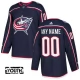 Lasten Columbus Blue Jackets Custom Pelipaita Navy Authentic