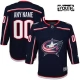 Lasten Columbus Blue Jackets Custom Pelipaita Navy Premier Koti