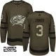 Lasten Columbus Blue Jackets Seth Jones 3 Pelipaita Camo Green Authentic