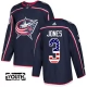 Lasten Columbus Blue Jackets Seth Jones 3 Pelipaita USA Flag Fashion Navy Authentic