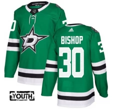 Lasten Dallas Stars Ben Bishop 30 Pelipaita Kelly Green Authentic