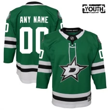 Lasten Dallas Stars Custom Pelipaita Vihreä Premier Koti