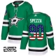 Lasten Dallas Stars Jason Spezza 90 Pelipaita USA Flag Fashion Kelly Green Authentic