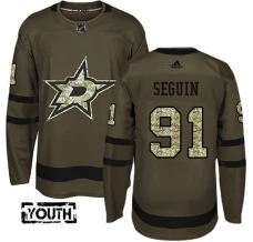 Lasten Dallas Stars Tyler Seguin 91 Pelipaita Camo Green Authentic