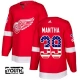 Lasten Detroit Red Wings Anthony Mantha 39 Pelipaita USA Flag Fashion Punainen Authentic