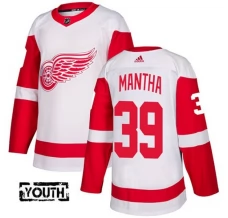 Lasten Detroit Red Wings Anthony Mantha 39 Pelipaita Valkoinen Authentic