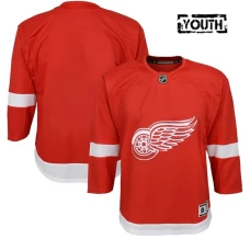 Lasten Detroit Red Wings Blank Pelipaita Punainen Premier Koti