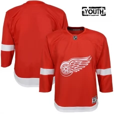 Lasten Detroit Red Wings Blank Pelipaita Punainen Premier Koti