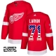 Lasten Detroit Red Wings Dylan Larkin 71 Pelipaita USA Flag Fashion Punainen Authentic