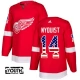 Lasten Detroit Red Wings Gustav Nyquist 14 Pelipaita USA Flag Fashion Punainen Authentic