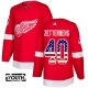 Lasten Detroit Red Wings Henrik Zetterberg 40 Pelipaita USA Flag Fashion Punainen Authentic