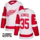 Lasten Detroit Red Wings Jimmy Howard 35 Pelipaita Valkoinen Authentic