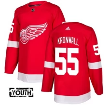 Lasten Detroit Red Wings Niklas Kronwall 55 Pelipaita Punainen Authentic