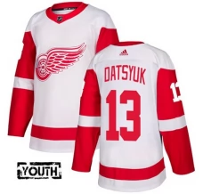 Lasten Detroit Red Wings Pavel Datsyuk 13 Pelipaita Valkoinen Authentic