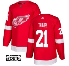 Lasten Detroit Red Wings Tomas Tatar 21 Pelipaita Punainen Authentic