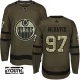 Lasten Edmonton Oilers Connor McDavid 97 Pelipaita Camo Green Authentic