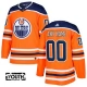 Lasten Edmonton Oilers Custom Pelipaita Oranssi Authentic