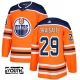 Lasten Edmonton Oilers Leon Draisaitl 29 Pelipaita Oranssi Authentic