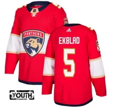 Lasten Florida Panthers Aaron Ekblad 5 Pelipaita Punainen Authentic