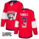 Lasten Florida Panthers Keith Yandle 3 Pelipaita USA Flag Fashion Punainen Authentic