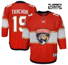 Lasten Florida Panthers Matthew Tkachuk 19 Pelipaita Punainen Premier Koti