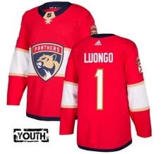 Lasten Florida Panthers Roberto Luongo 1 Pelipaita Punainen Authentic